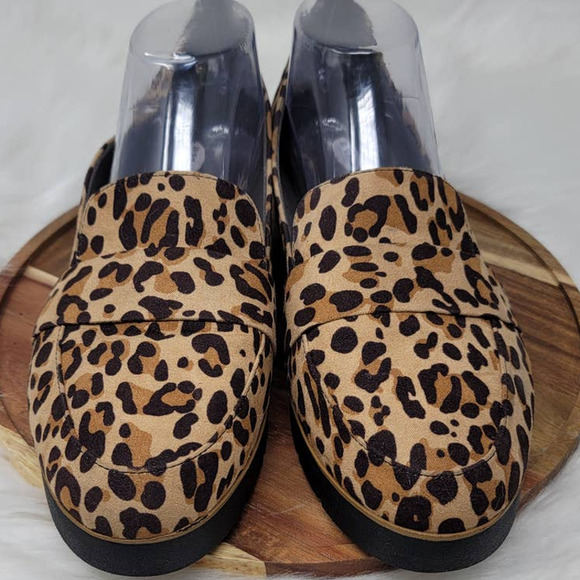 Dr. Scholls Be Energized Webster Animal Print Loafer 9.5M - Picture 1 of 7